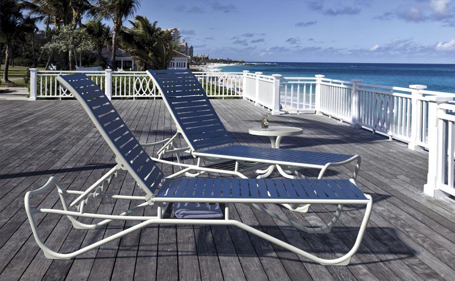 Commercial beach lounge cheap chairs